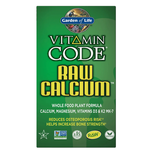 Garden of Life Vitamin Code Raw Calcium - 120 vcaps | High-Quality Vitamins & Minerals | MySupplementShop.co.uk