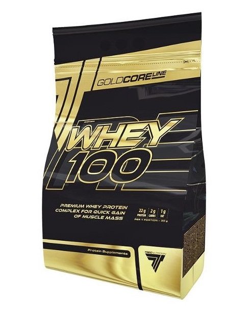 Trec Nutrition Gold Core Whey 100, Chocolate - 900g - Protein Supplement Powder at MySupplementShop by Trec Nutrition
