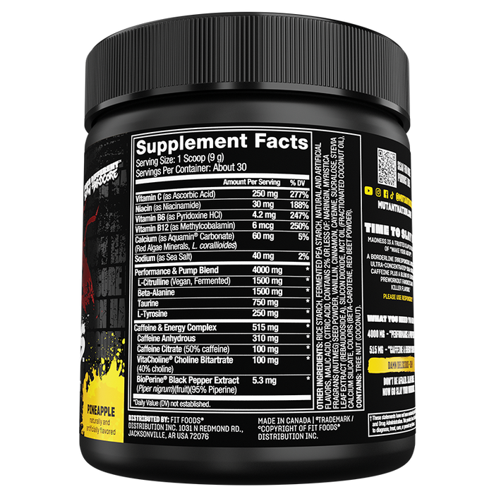 Mutant Madness 225g - 30 servings