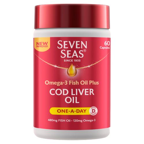 Seven Seas Cod Liver Oil 120 Capsules