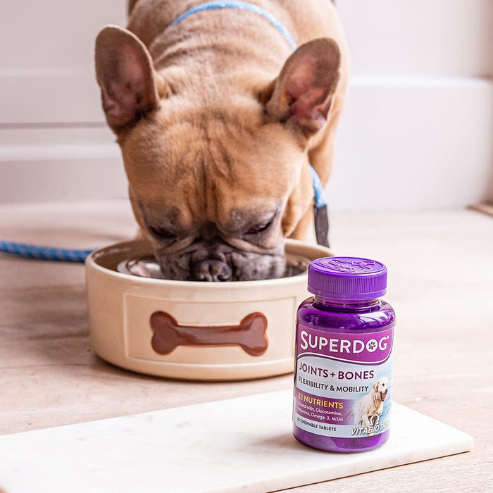 Vitabiotics Super Dog Joints & Bones Chewable 60 Tablets - Pet at MySupplementShop by Vitabiotics