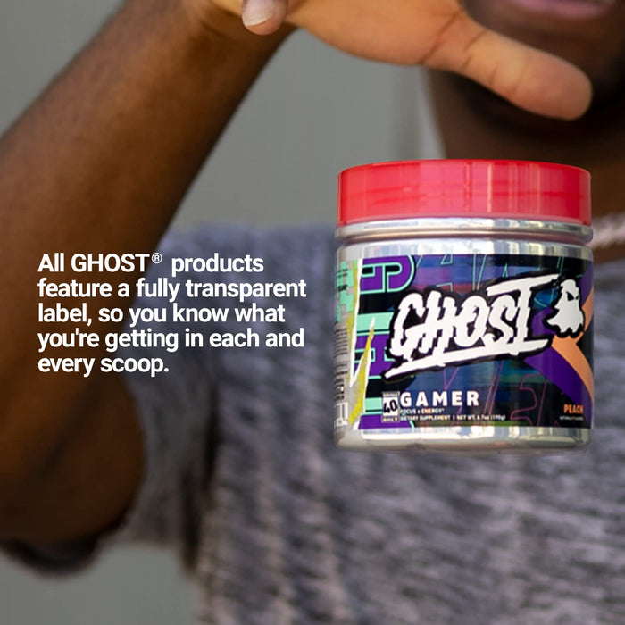 Ghost Gamer 40 Servings Nootropics & Natural Caffeine - Nootropics at MySupplementShop by Ghost