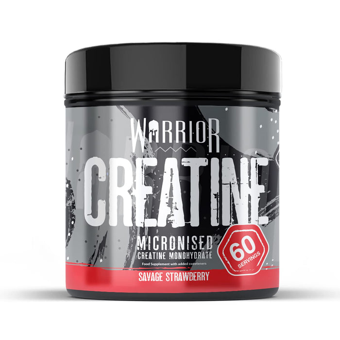 Warrior Creatine 300g Savage Strawberry - Sports Nutrition at MySupplementShop by Warrior