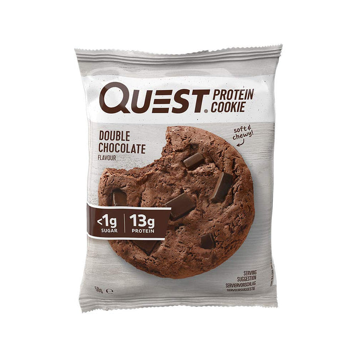 Quest Quest Protein Cookie 12x50g Double Chocolate Chip - Sports Nutrition at MySupplementShop by Quest Nutrition