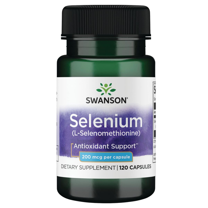 Swanson SeMSC Selenium, 200 mcg – 120 Kapseln