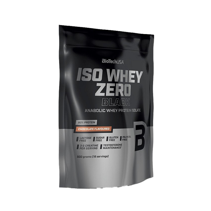 BioTechUSA Iso Whey Zero Black, Chocolate - 500 grams