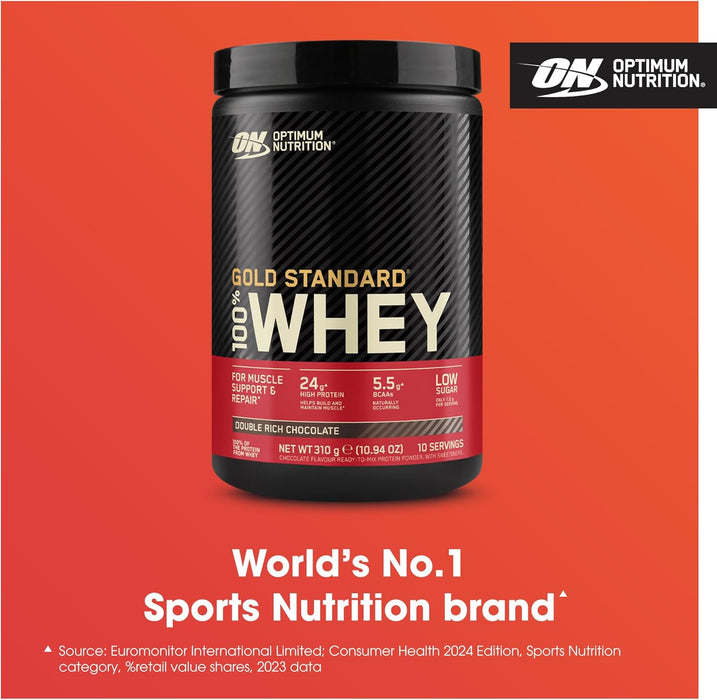 Optimum Nutrition Gold Standard 100 % Whey 310 g doppelt reichhaltige Schokolade