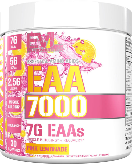 EVLution Nutrition EAA 7000, Pink Lemonade 309g