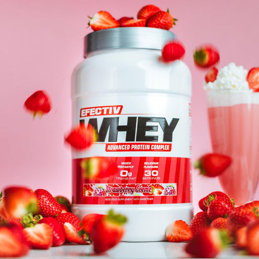 Efectiv Nutrition Whey Protein 900g Strawberry