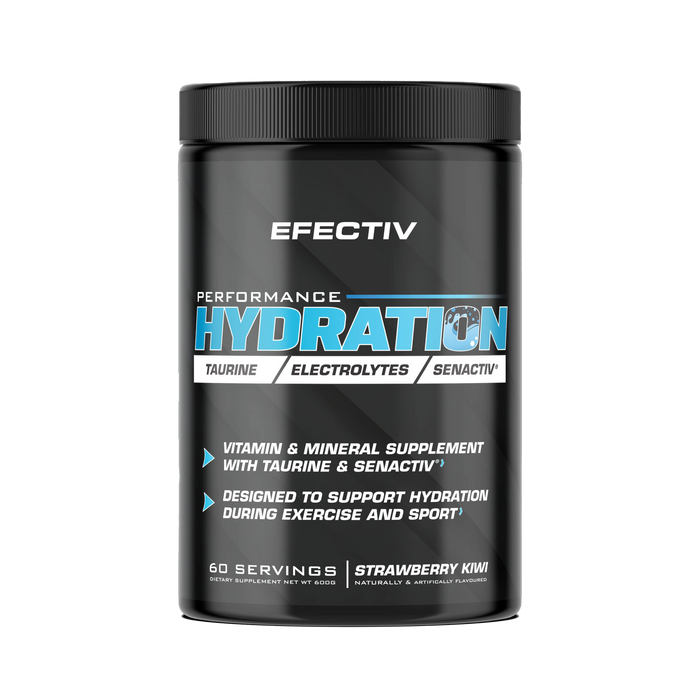 Efectiv Nutrition Performance Hydration 600g Strawberry Kiwi