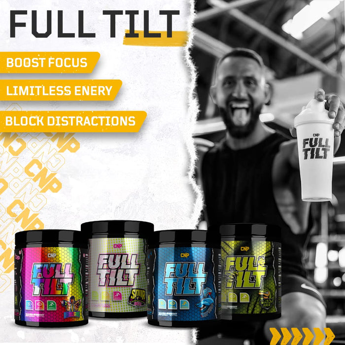 CNP Full Tilt Pre-Workout, Bubbleguns - 300g - Combination Multivitamins & Minerals at MySupplementShop by CNP