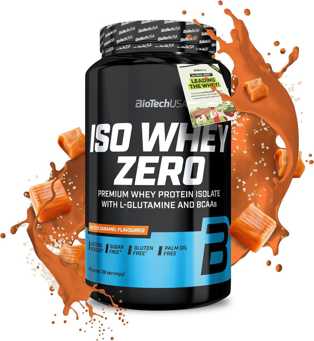 BioTechUSA Iso Whey Zero, Weiße Schokolade – 908 Gramm