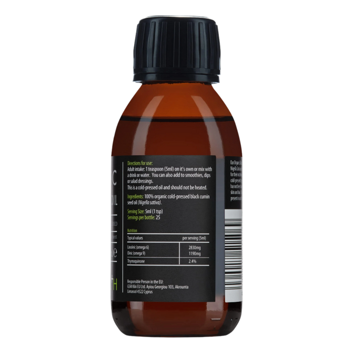 KIKI Health Schwarzkümmelöl – 125 ml.