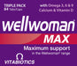 Vitabiotics Wellwoman Max Omega 3-6-9 With Calcium & Vitamin D 84 Tablets - Women at MySupplementShop by Vitabiotics