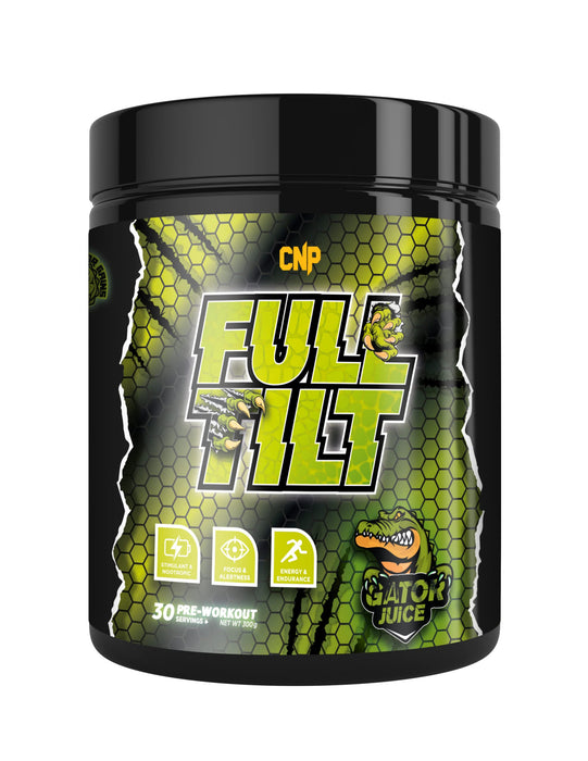 CNP Full Tilt Pre-Workout Gator Juice 300g - Pre & Post Workout at MySupplementShop by CNP