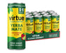 Virtue Clean Energy Yerba Mate 12x250ml Strawberry and Lime