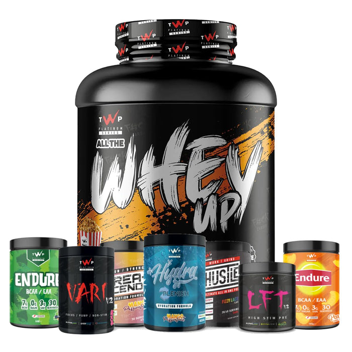 TWP All The Whey Up 21kg (Caramel Popcorn) - Whey Protein at MySupplementShop by TWP