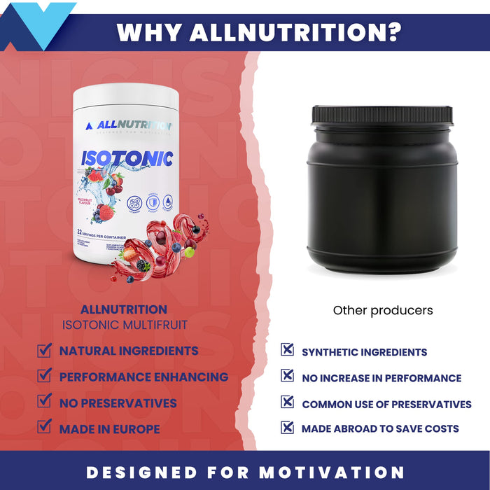 Allnutrition Isotonic Multifruit 700g at the cheapest price at MYSUPPLEMENTSHOP.co.uk