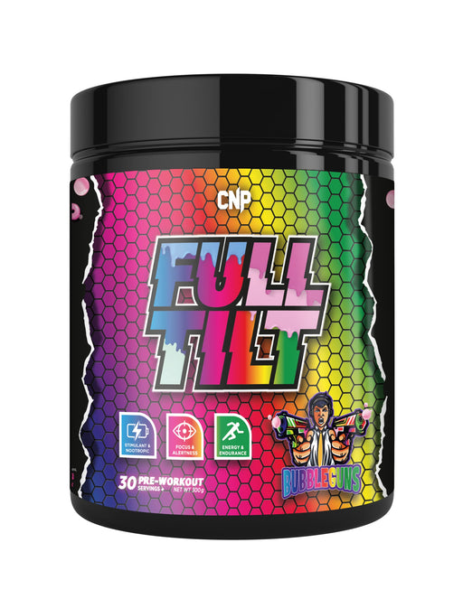 CNP Full Tilt Pre-Workout, Bubbleguns - 300g - Combination Multivitamins & Minerals at MySupplementShop by CNP