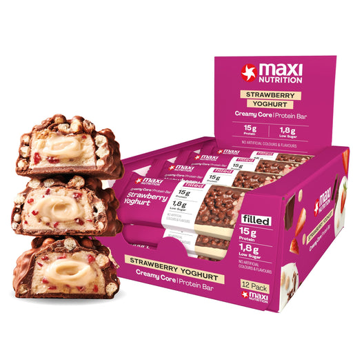 Maxi Nutrition Creamy Core Bar 12x45g - Protein Bars at MySupplementShop by MaxiNutrition