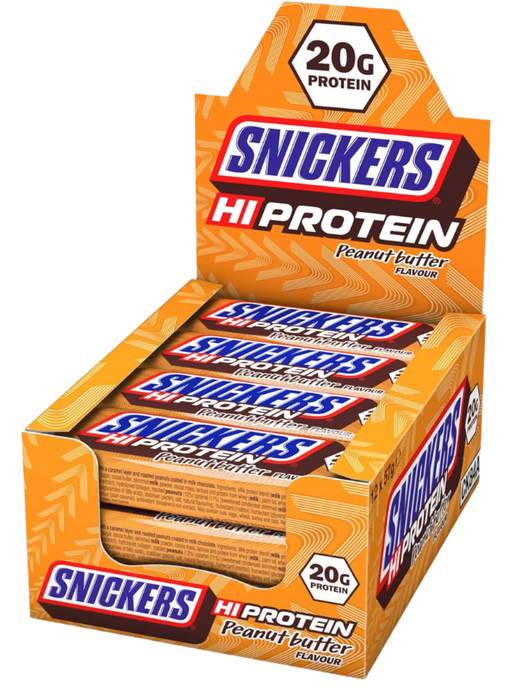 Barres Snickers Hi-Protéinées 12x55g