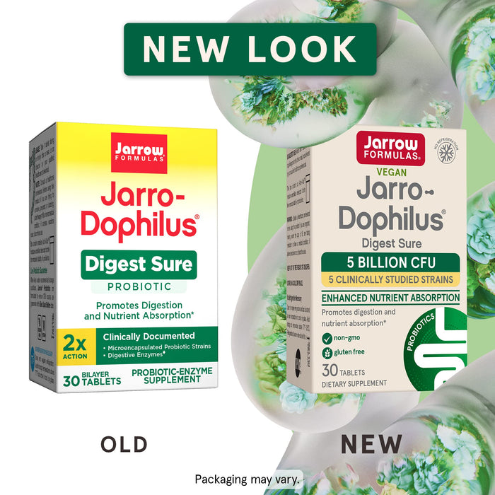 Jarro-Dophilus Digest Sure - 30 tabs | High-Quality Digestive Enzyme | MySupplementShop.co.uk