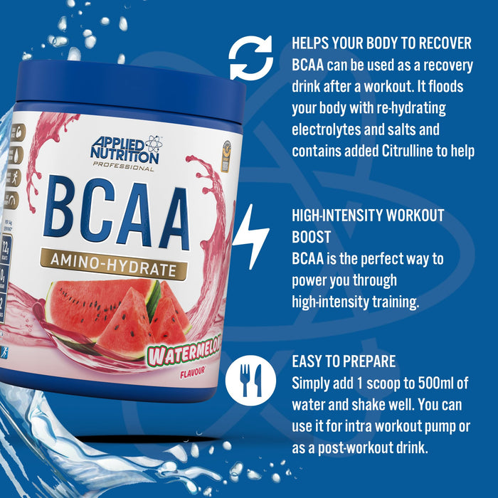 Applied Nutrition BCAA Amino-Hydrate 450g - BCAAs at MySupplementShop by Applied Nutrition