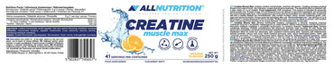 Allnutrition Creatine Muscle Max, Orange - 250g - Creatine at MySupplementShop by Allnutrition