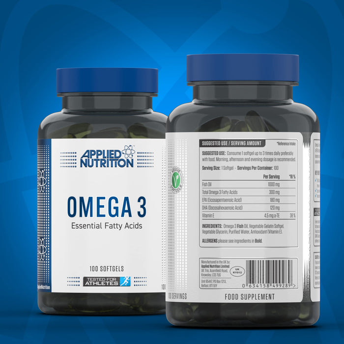 Applied Nutrition Omega 3 1000mg - Omega-3 at MySupplementShop by Applied Nutrition