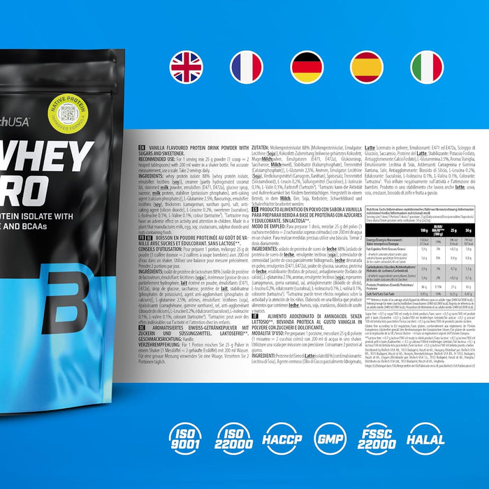 BioTechUSA Iso Whey Zero 500g