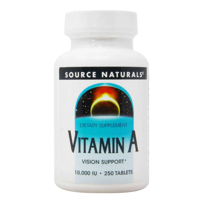 Source Naturals Vitamin A 10,000IU 250 Tablets