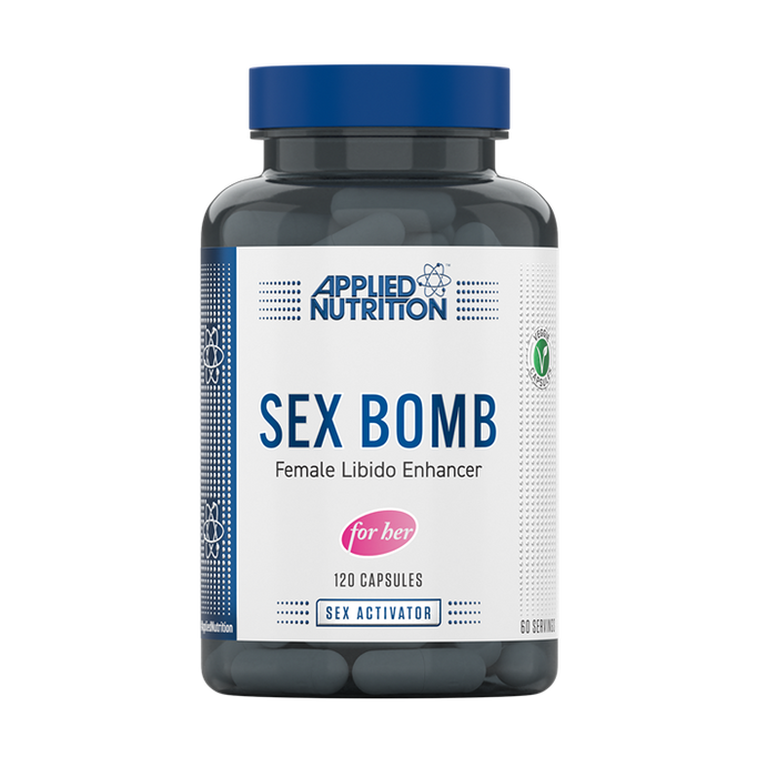 Applied Nutrition Sex Bomb For Her | Libido Enhancer 120 Veg Caps - Supplements for Women at MySupplementShop by Applied Nutrition