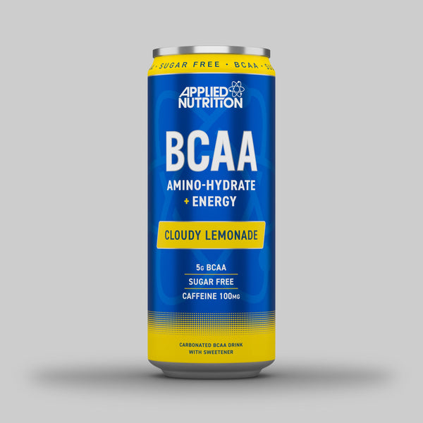 Applied Nutrition BCAA + Caffeine Can 12x330ml Cloudy Lemonade - BCAA's at MySupplementShop by Applied Nutrition