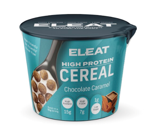 Eleat Balanced, High Protein Cereal 8x50g - Chocolate Caramel - Sports Nutrition at MySupplementShop by Eleat Balanced