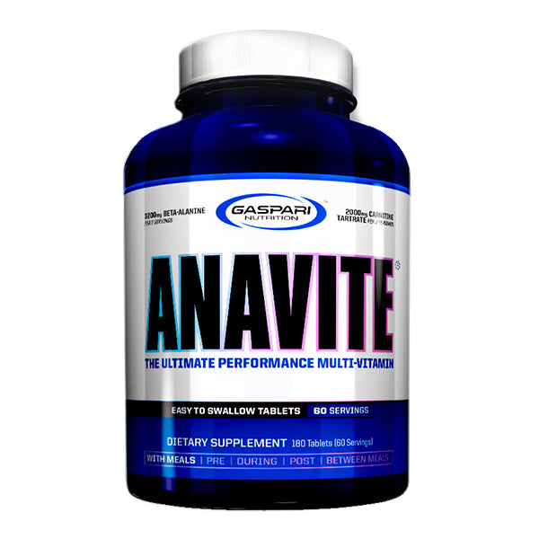 Gaspari Nutrition Anavite - 180 tablets - Vitamins & Minerals at MySupplementShop by Gaspari Nutrition