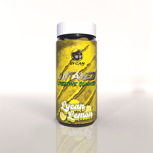 Lycan Labs Untamed Creatine Gummies 300g Lycan Lemon