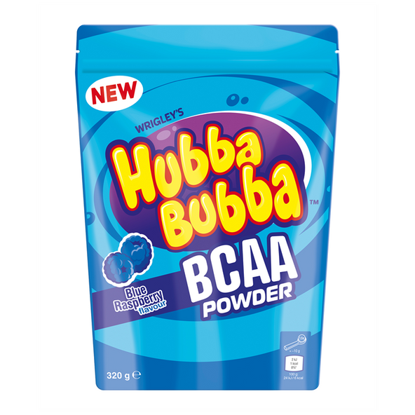 Hubba Bubba BCAA 320g Blue Raspberry at MySupplementShop.co.uk