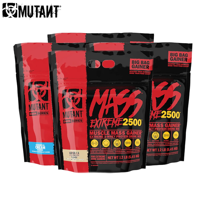 Mutant Mass Extreme 2500 5,45 kg Dreifachschokolade