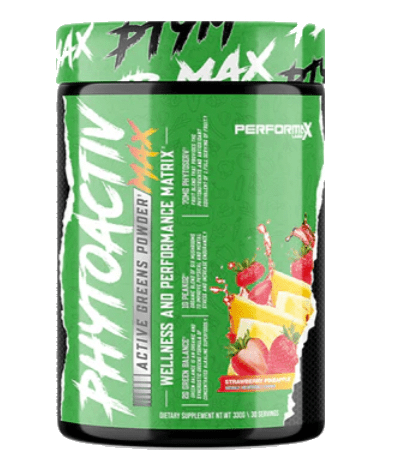 Performax Labs PhytoActivMax Greens 330g Strawberry Pineapple - Vitamins & Supplements at MySupplementShop by Performax Labs