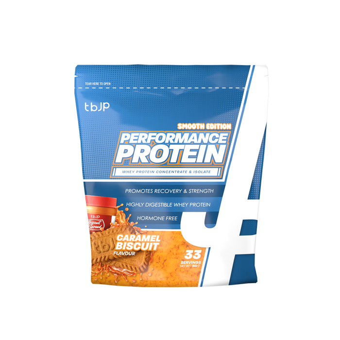MySupplementShop Sports Nutrition Trained by JP Performance Protein Smooth Edition 1kg by Trained by JP