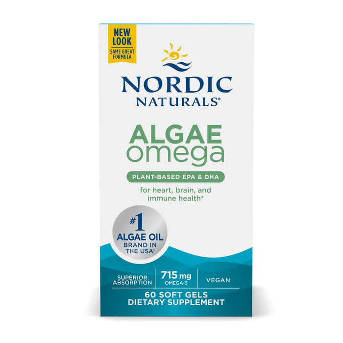 Nordic Naturals Algae DHA, 500 mg – 90 Kapseln