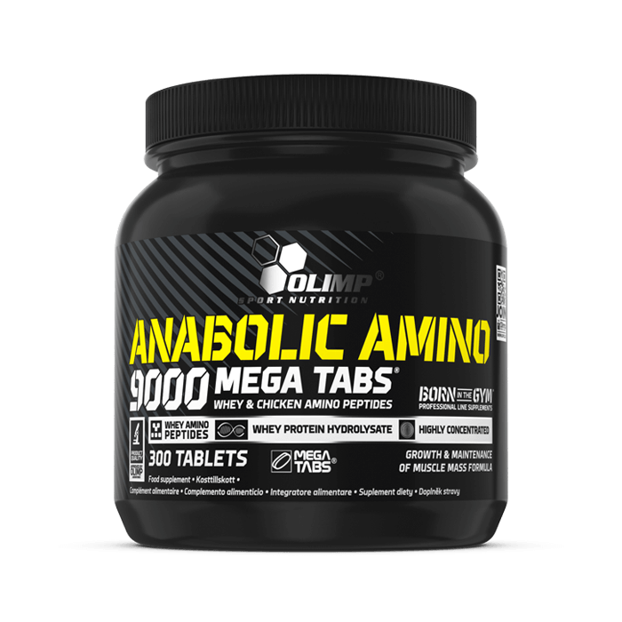 Olimp Nutrition Anabolic Amino 9000, Mega Tabs - 300 tablets