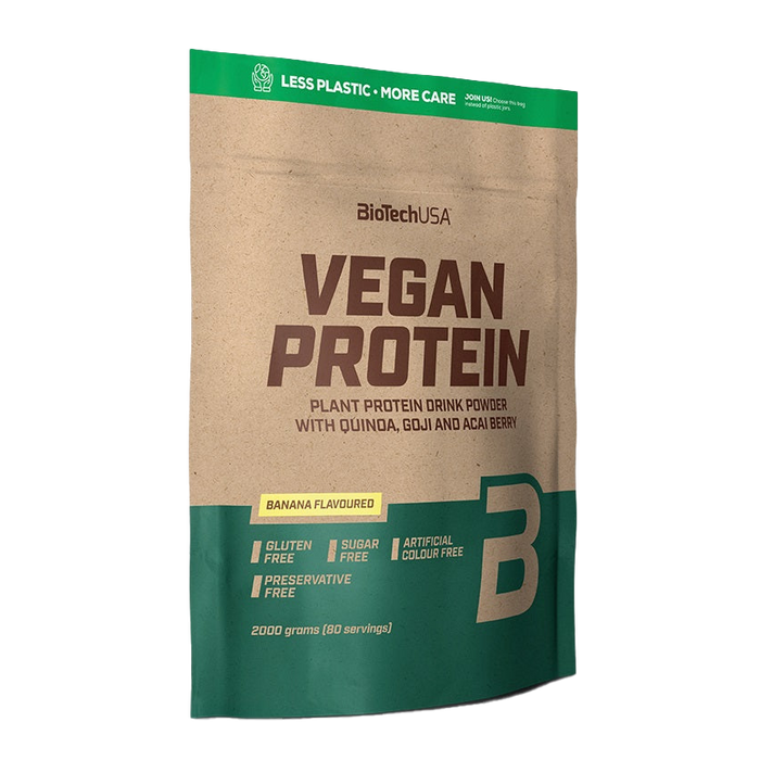 BioTechUSA Vegan Protein, Vanilla Cookie - 2000g