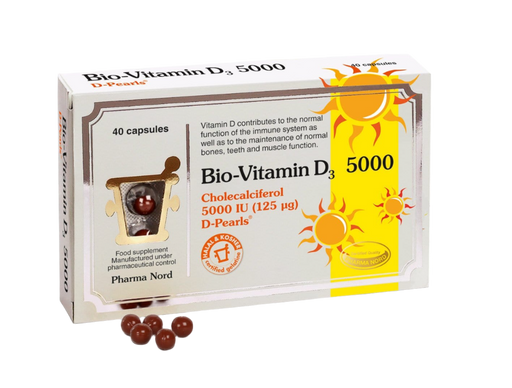 Pharma Nord Bio-Vitamin D-Pearls, 5000iu, 30 Capsules - Bone Care at MySupplementShop by Pharma Nord