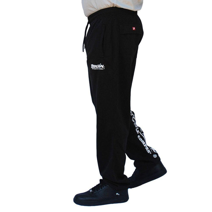 Brachial Tracksuit Trousers Lightweight - Black