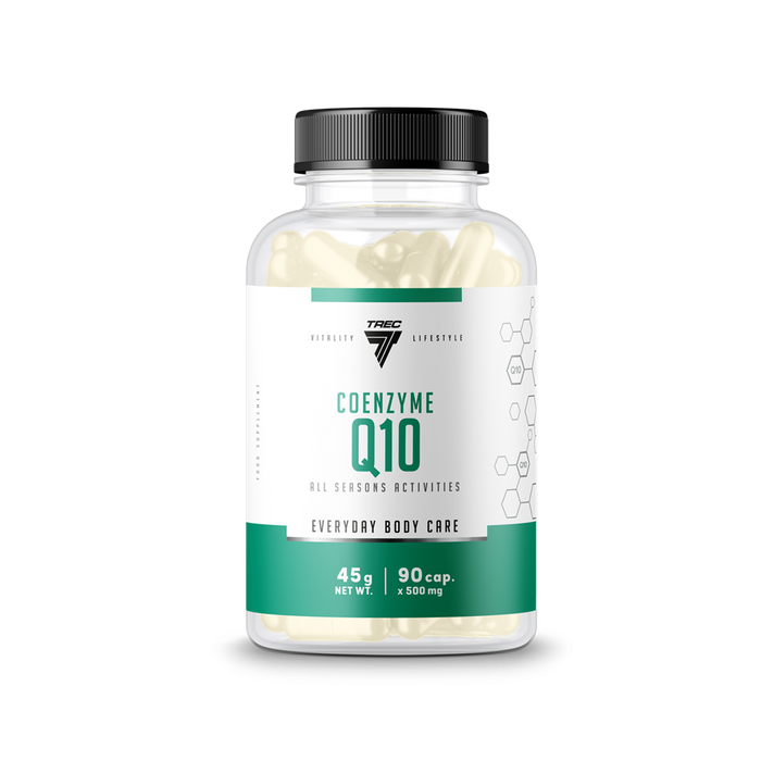 Trec Nutrition Coenzyme Q10 90 Capsules - Health and Wellbeing at MySupplementShop by Trec Nutrition