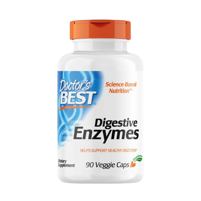 Doctor's Best Verdauungsenzyme – 90 Kapseln