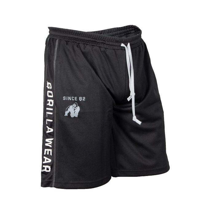 Gorilla Wear Functional Mesh Shorts Black/White