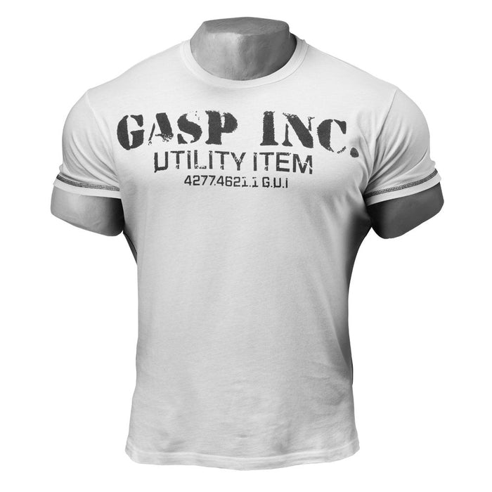 GASP Basic Utility Tee - White