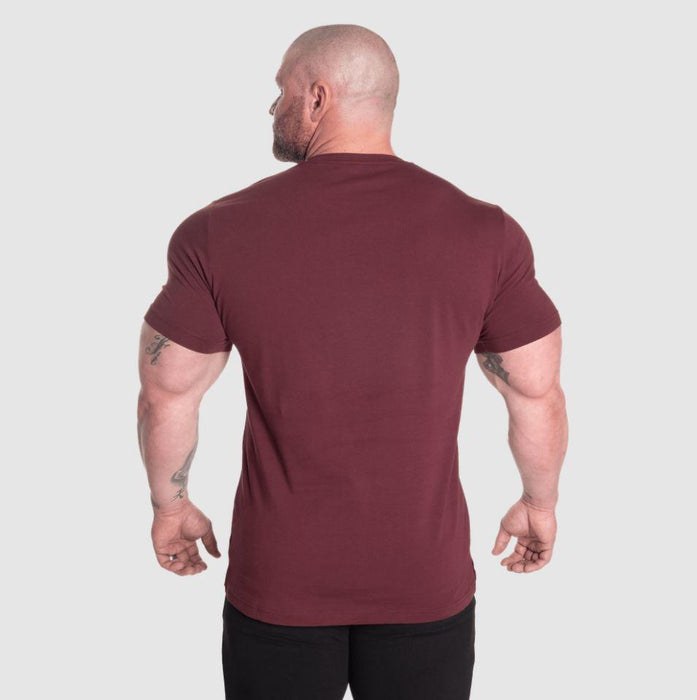 GASP Classic Tapered Tee - Maroon - T-Shirt at MySupplementShop by Gasp